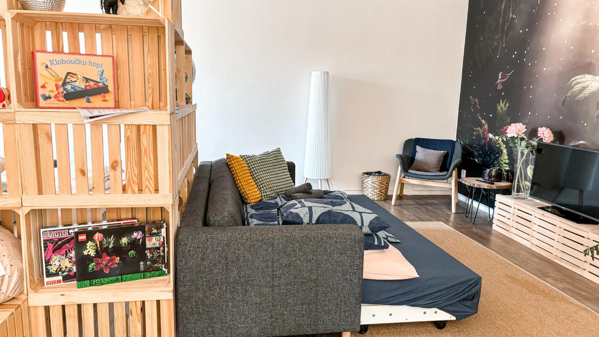 Remote Work Friendly Zahradni Apartman U Jezera Staré Splavy Exterior foto